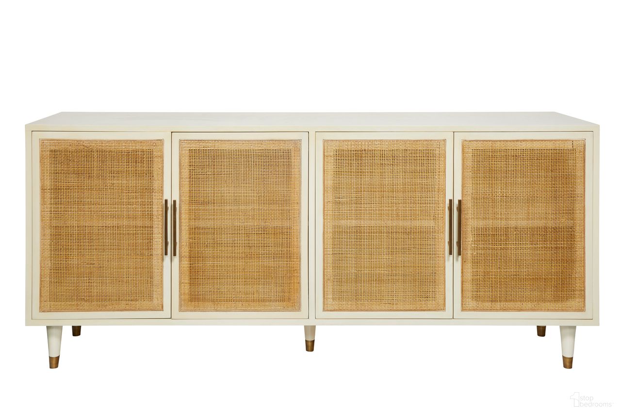 The appearance of Nassau Caned Buffet designed by Furniture Classics in the coastal interior design. This piece of furniture was selected by 1StopBedrooms from Nassau Collection to add a touch of cosiness and style into your home. Sku: 32057LT. Material: Cane.