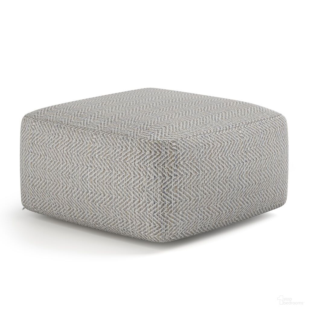 The appearance of Nate 20 Inch Square Pouf In Patterned Grey Melange designed by Simpli Home in the modern / contemporary interior design. This patterned grey melange piece of furniture was selected by 1StopBedrooms from Nate Collection to add a touch of cosiness and style into your home. Sku: AXCPF-11-G. Material: Cotton.