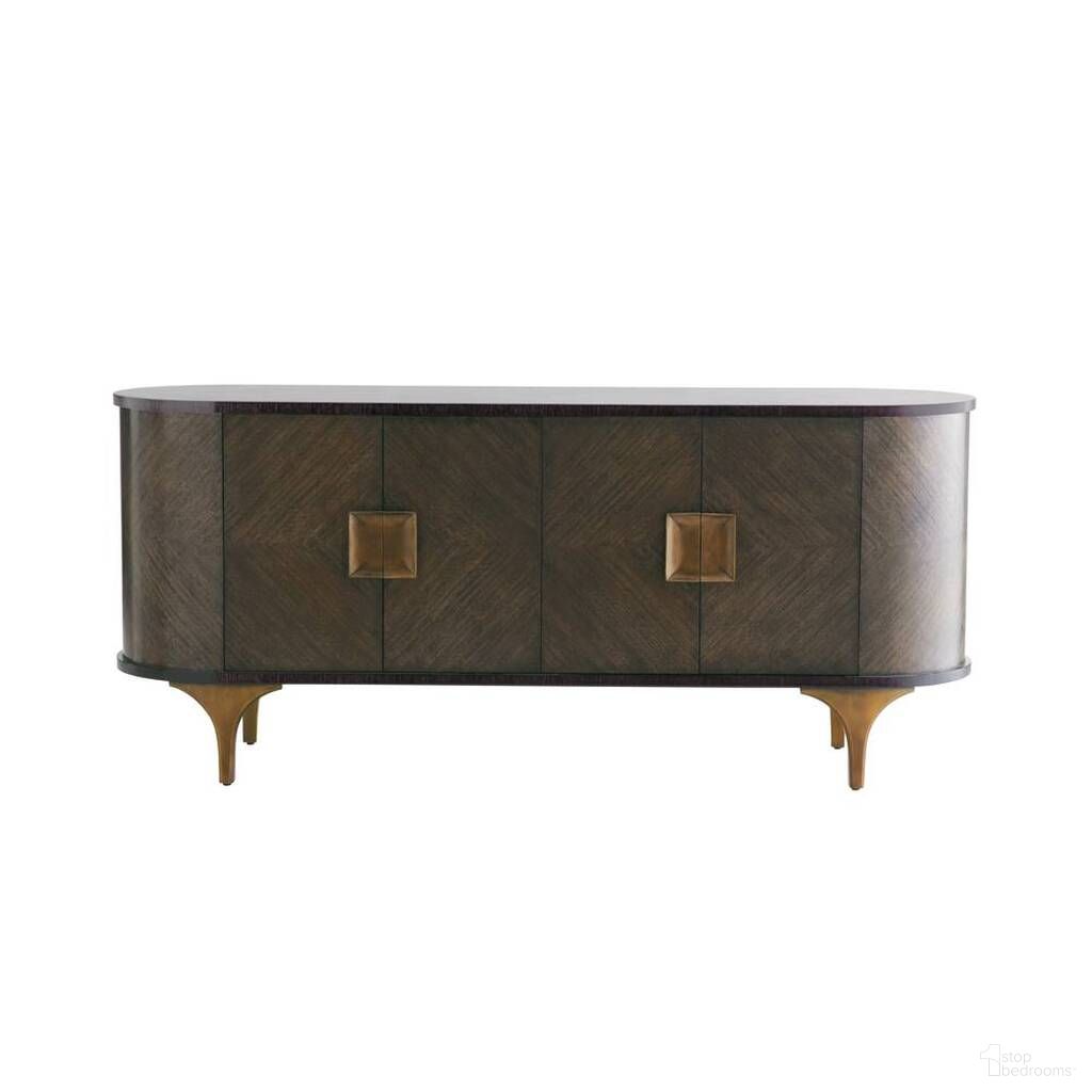 The appearance of Nathaniel Credenza In Brindle designed by Arteriors in the modern / contemporary interior design. This brindle piece of furniture was selected by 1StopBedrooms from Nathaniel Collection to add a touch of cosiness and style into your home. Sku: 5687. Material: Eucalyptus.