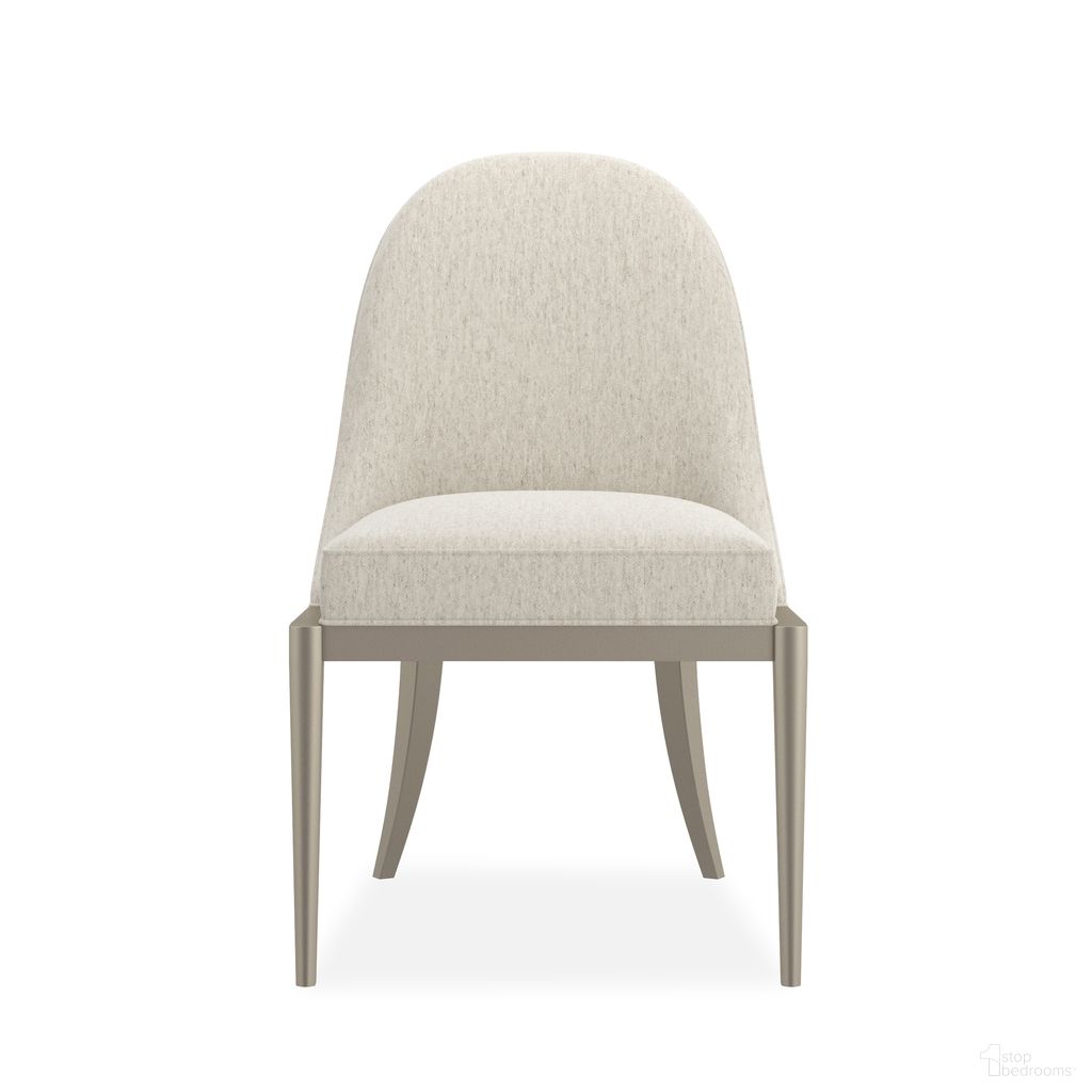The appearance of Natural Choice Side Chair In Cream designed by Caracole in the modern / contemporary interior design. This cream piece of furniture  was selected by 1StopBedrooms from Natural Collection to add a touch of cosiness and style into your home. Sku: CLA-424-282. Material: Birch. Chair Type: Side Chair.