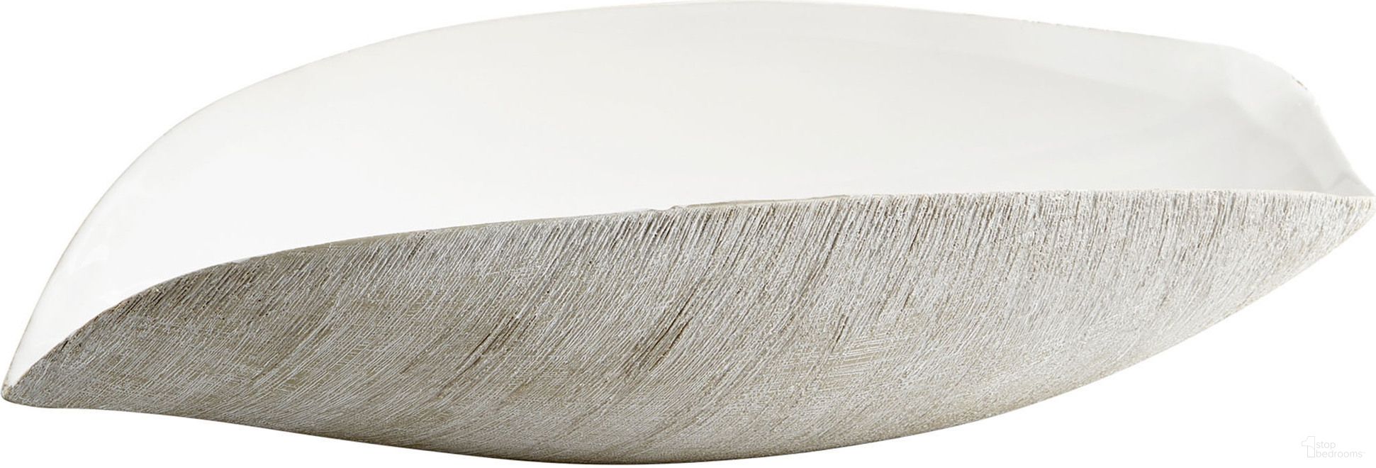 The appearance of Natural Stone Large Selena Tray designed by Cyan Design in the modern / contemporary interior design. This gray piece of furniture  was selected by 1StopBedrooms from  to add a touch of cosiness and style into your home. Sku: 08739. Material: Ceramic.