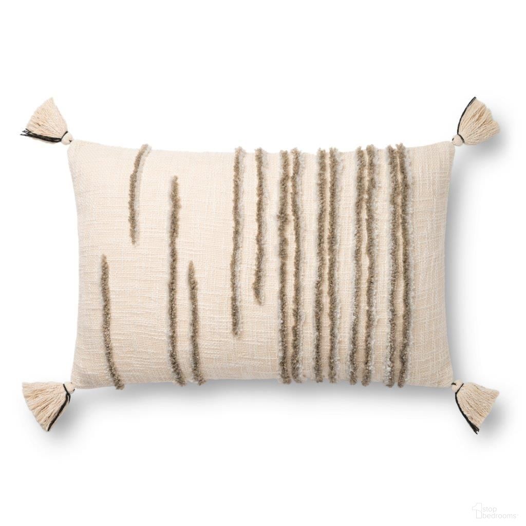 The appearance of Loloi P0832 Natural and Stone 16" x 26" Cover w/Down Pillow designed by Loloi Rugs in the modern / contemporary interior design. This natural and stone piece of furniture was selected by 1StopBedrooms from Pillows Collection to add a touch of cosiness and style into your home. Sku: DSETP0832NASNPI15. Material: Cotton.