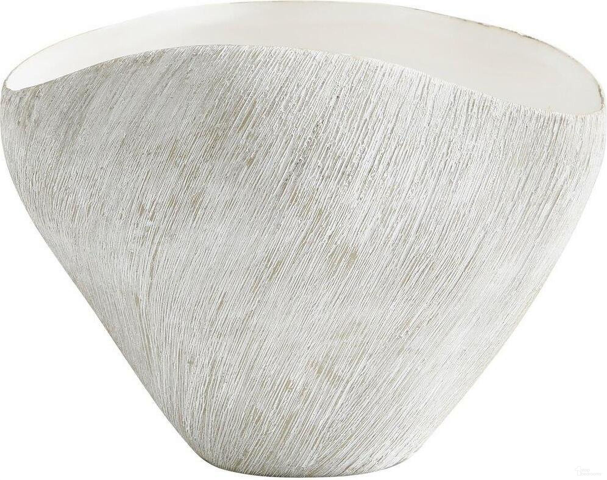 The appearance of Natural Stone Small Selena Vase designed by Cyan Design in the modern / contemporary interior design. This gray piece of furniture  was selected by 1StopBedrooms from  to add a touch of cosiness and style into your home. Sku: 08733. Material: Ceramic.