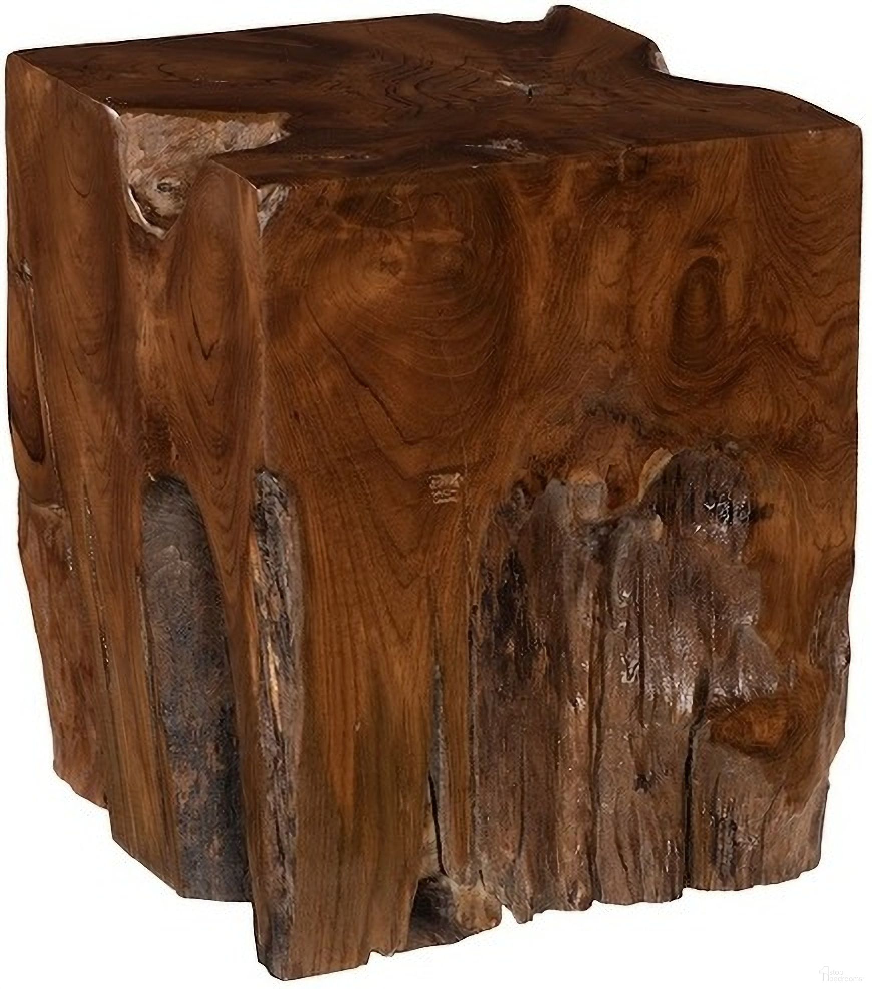 The appearance of Natural Teak Root Organic Style Side Table In Natural Wood designed by Phillips Collection in the rustic / southwestern interior design. This natural wood piece of furniture  was selected by 1StopBedrooms from  to add a touch of cosiness and style into your home. Sku: ID86064. Material: Teak Wood.