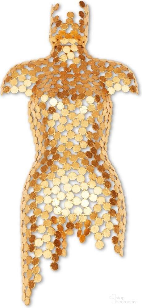 The appearance of Naturals Female Torso In Gold Leaf designed by Urbia in the modern / contemporary interior design. This gold piece of furniture  was selected by 1StopBedrooms from Naturals Collection to add a touch of cosiness and style into your home. Sku: TN-SPDR944-G. Material: Iron.