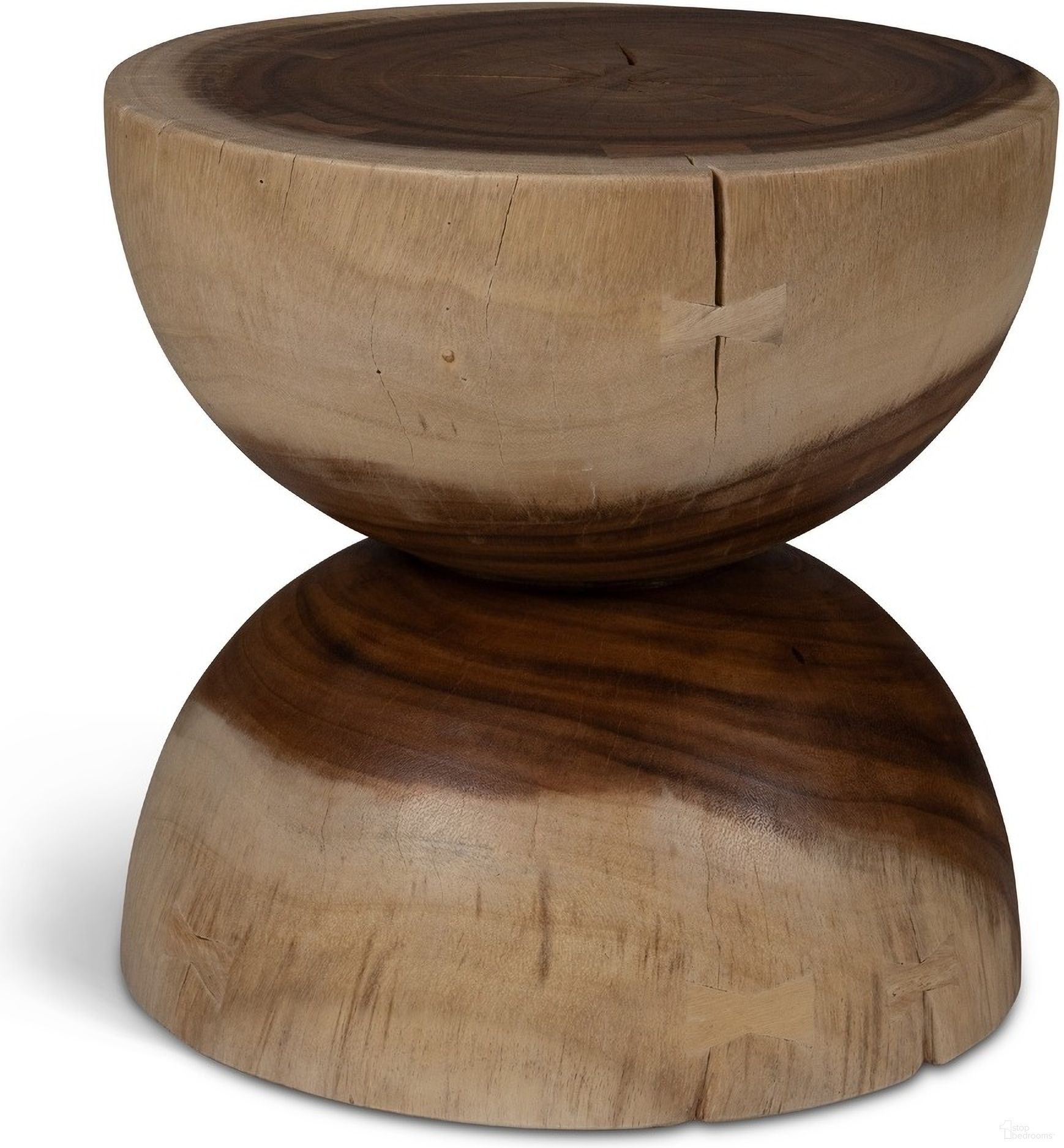 The appearance of Naturals Pensri Accent Stool In Natural designed by Urbia in the modern / contemporary interior design. This natural piece of furniture  was selected by 1StopBedrooms from Naturals Collection to add a touch of cosiness and style into your home. Sku: TN-SPCR434. Material: Wood.