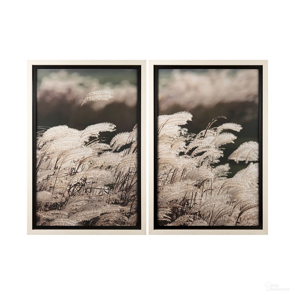 Nature'S Melody Wall Art Set of 2 In Black and Brown