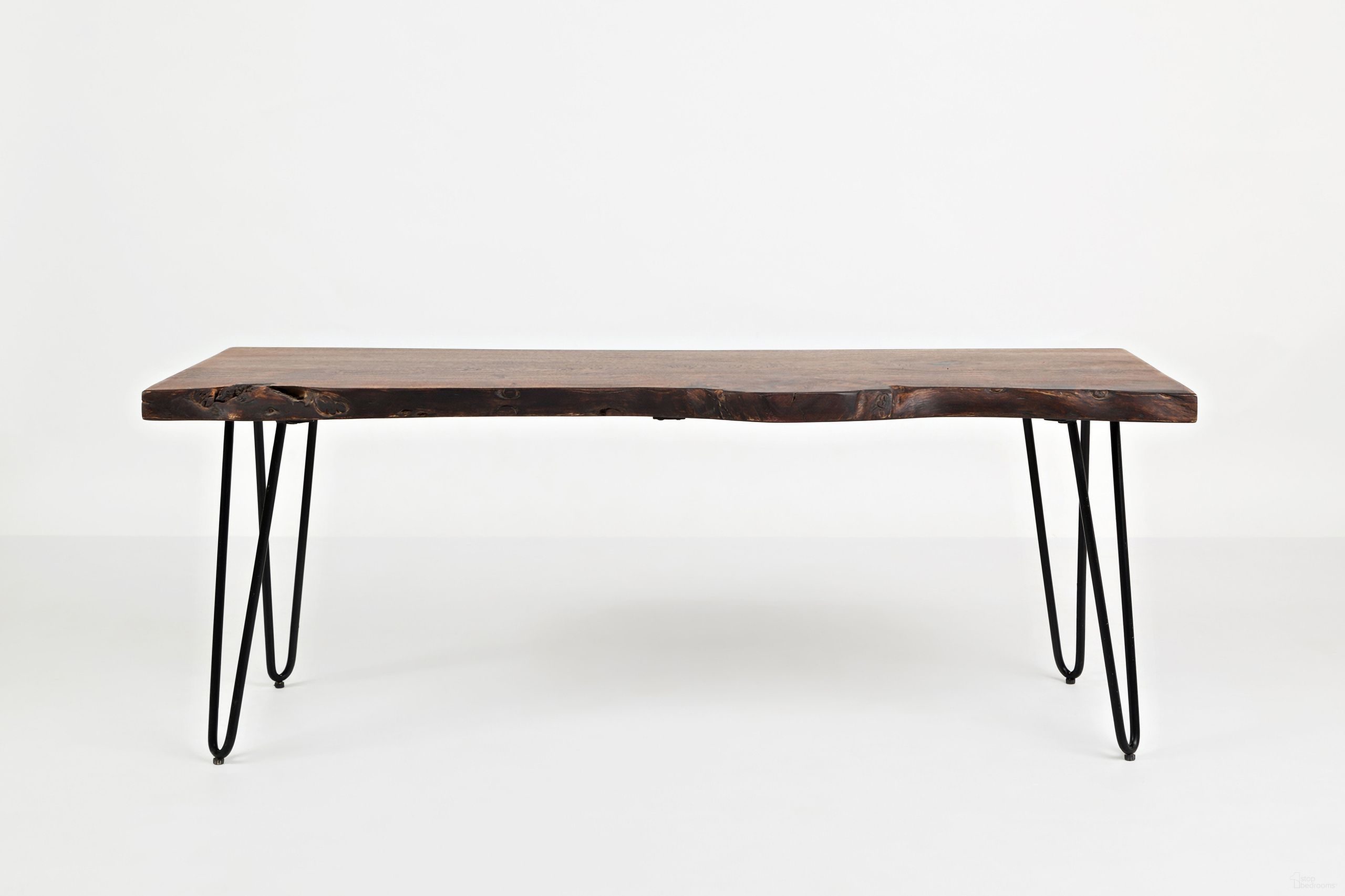 The appearance of Nature'S Edge 48 Inch Live Edge Bench In Chestnut designed by Jofran in the rustic / southwestern interior design. This chestnut piece of furniture  was selected by 1StopBedrooms from Nature'S Edge Collection to add a touch of cosiness and style into your home. Sku: 1781-48KD. Material: Acacia.