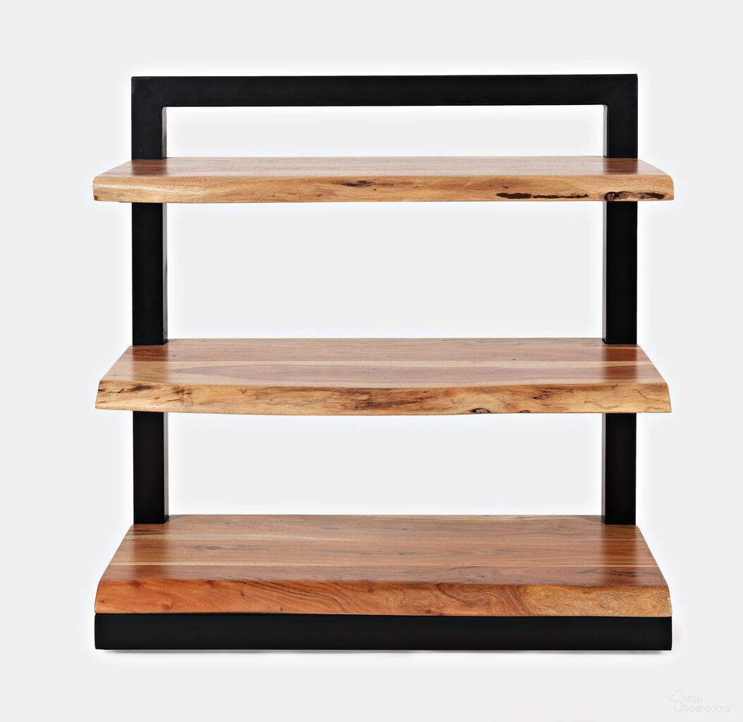 The appearance of Nature'S Edge 3 Shelf Bookcase In Natural designed by Jofran in the rustic / southwestern interior design. This natural piece of furniture was selected by 1StopBedrooms from Nature'S Edge Collection to add a touch of cosiness and style into your home. Sku: 1986-32. Material: Acacia.