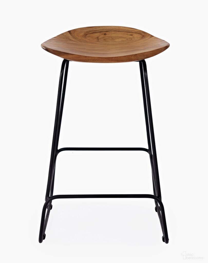 The appearance of Nature'S Edge Counter Height Backless Stool Set of 3 In Natural designed by Jofran in the rustic / southwestern interior design. This natural piece of furniture was selected by 1StopBedrooms from Nature'S Edge Collection to add a touch of cosiness and style into your home. Sku: 1985-BS160KD3PC. Material: Acacia.