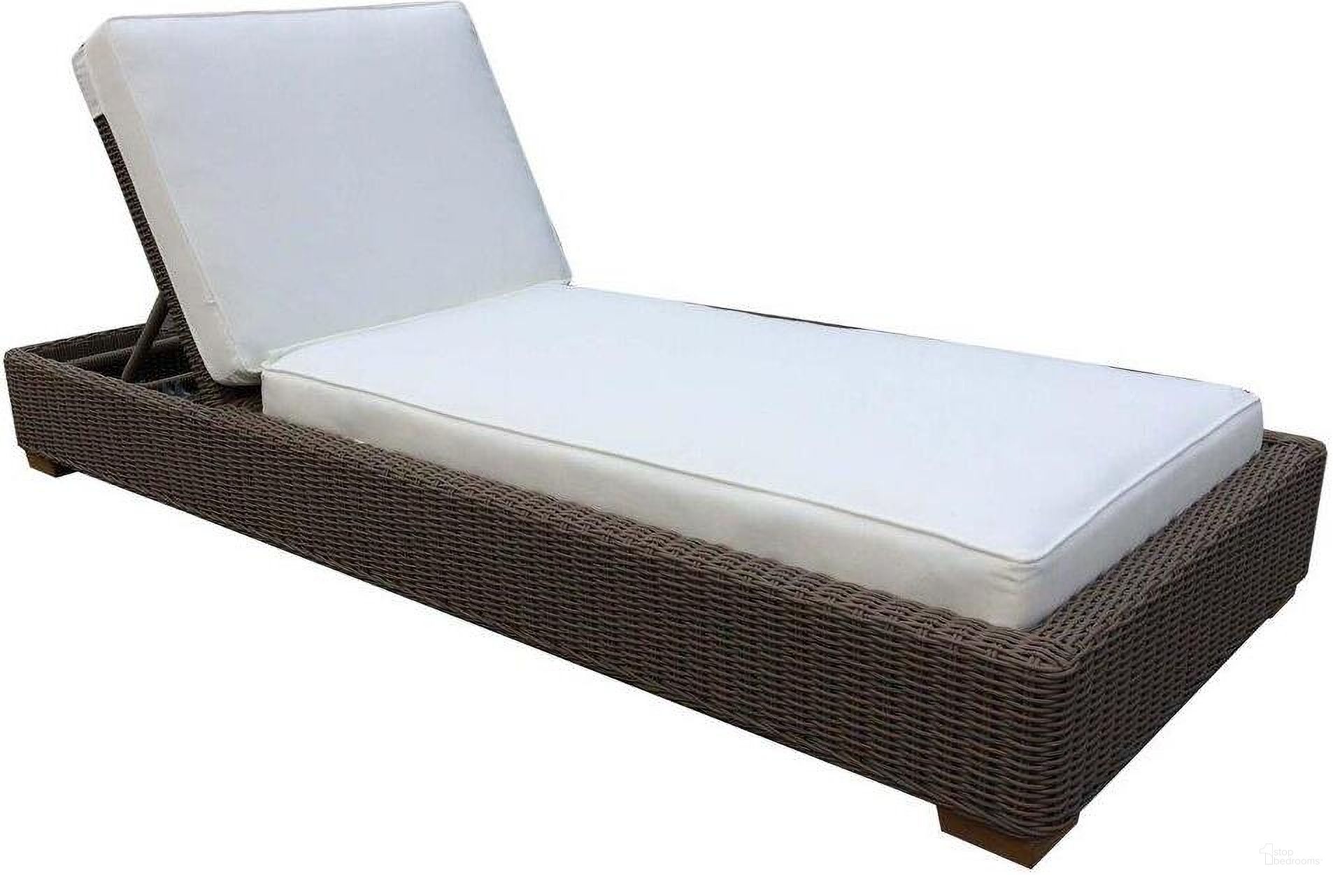 The appearance of Nautilus Grey Outdoor Chaise designed by Padma's Plantation in the modern / contemporary interior design. This grey piece of furniture was selected by 1StopBedrooms from Nautilus Collection to add a touch of cosiness and style into your home. Sku: OL-NAU08. Material: Wicker.