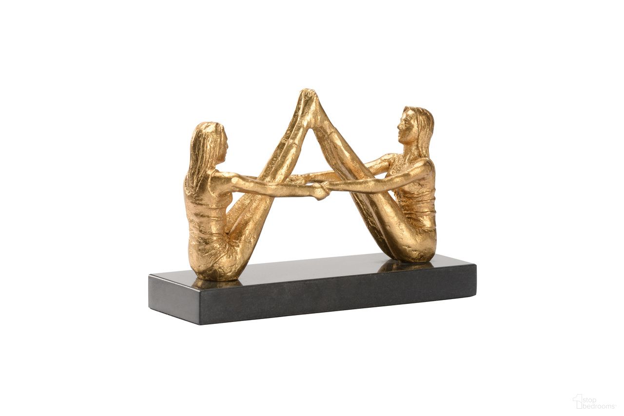 Navasana In Gold