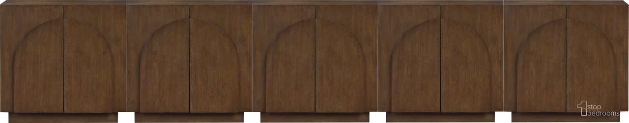 The appearance of Navona Buffet In Brown designed by Meridian in the modern / contemporary interior design. This brown piece of furniture was selected by 1StopBedrooms from Navona Collection to add a touch of cosiness and style into your home. Sku: 77001Brown-T;77001Brown-T;77001Brown-T;77001Brown-T;77001Brown-T. Material: Oak Veneer.