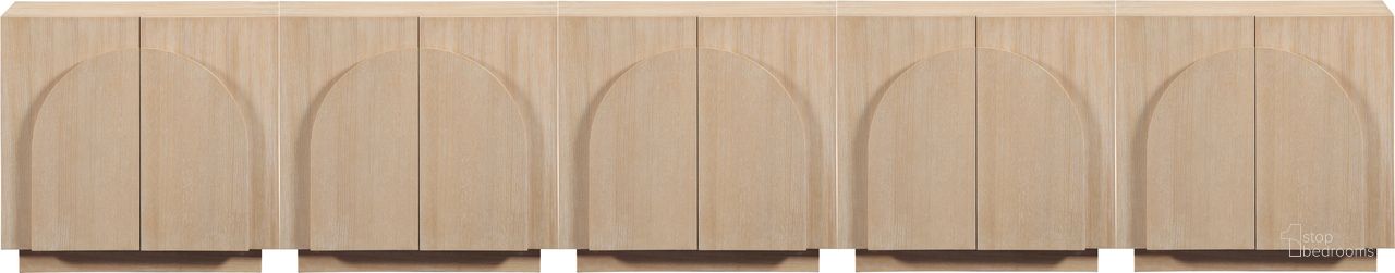 The appearance of Navona Buffet In Natural and Natural designed by Meridian in the modern / contemporary interior design. This natural and natural piece of furniture was selected by 1StopBedrooms from Navona Collection to add a touch of cosiness and style into your home. Sku: 77001Natural-T;77001Natural-T;77001Natural-T;77001Natural-T;77001Natural-T. Material: Oak Veneer.