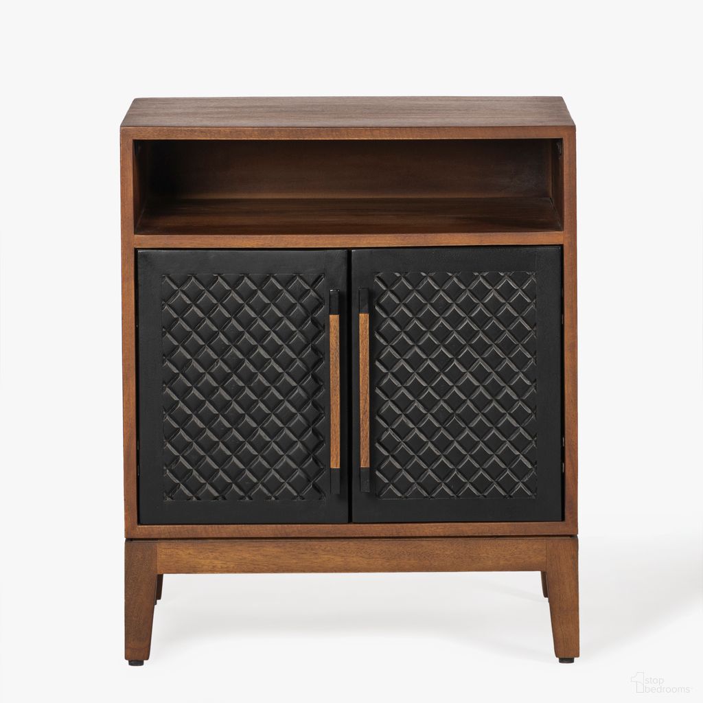 The appearance of Naya Nightstand In Washed Brown designed by Co. House Designs in the rustic / southwestern interior design. This washed brown piece of furniture was selected by 1StopBedrooms from Naya Collection to add a touch of cosiness and style into your home. Sku: CH-1003648-IN01-FN-BD-NS-DB. Material: Mango Wood.