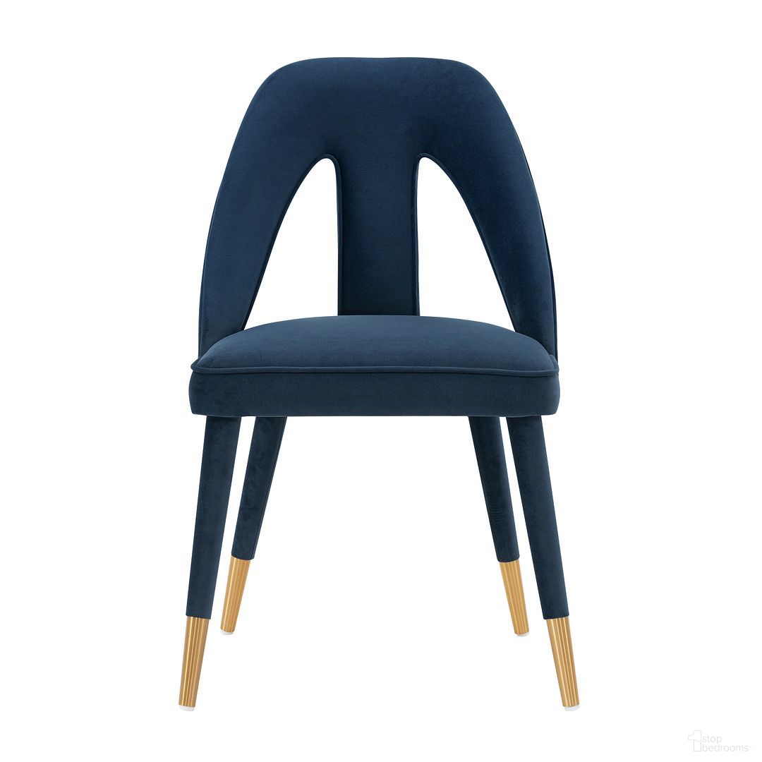 The appearance of Neda Dining Chair In Midnight Blue designed by Manhattan Comfort in the modern / contemporary interior design. This midnight blue piece of furniture was selected by 1StopBedrooms from Neda Collection to add a touch of cosiness and style into your home. Sku: DC081-MB. Material: Wood. Chair Type: Side Chair.
