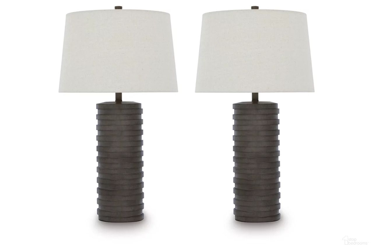 The appearance of Neilett polyresin Table Lamp Set of 2 In Antique Brown designed by Signature Design by Ashley in the transitional interior design. This antique brown piece of furniture  was selected by 1StopBedrooms from Neilett Collection to add a touch of cosiness and style into your home. Sku: L243704. Material: Polyresin.