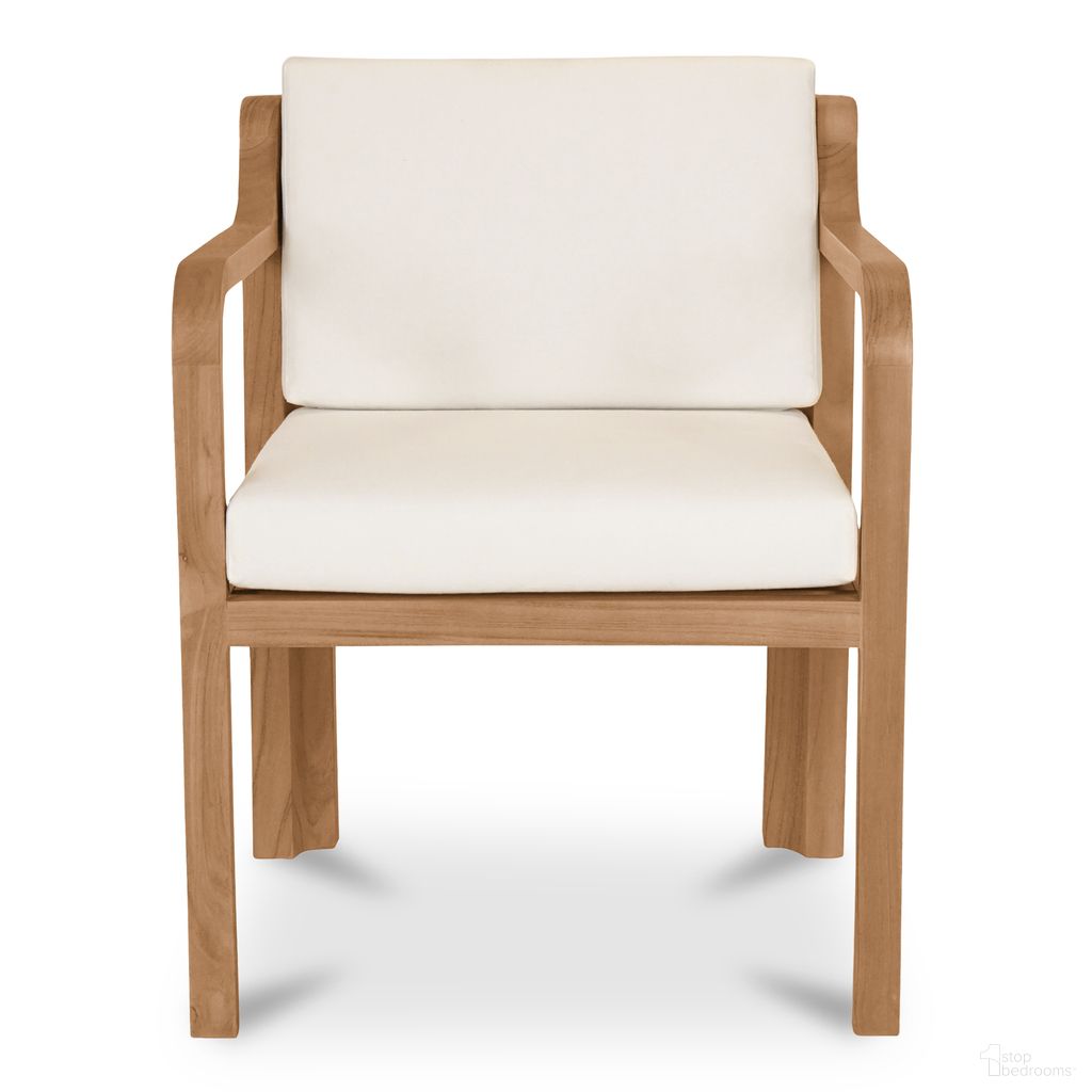 Nellie Outdoor Dining Chair In White