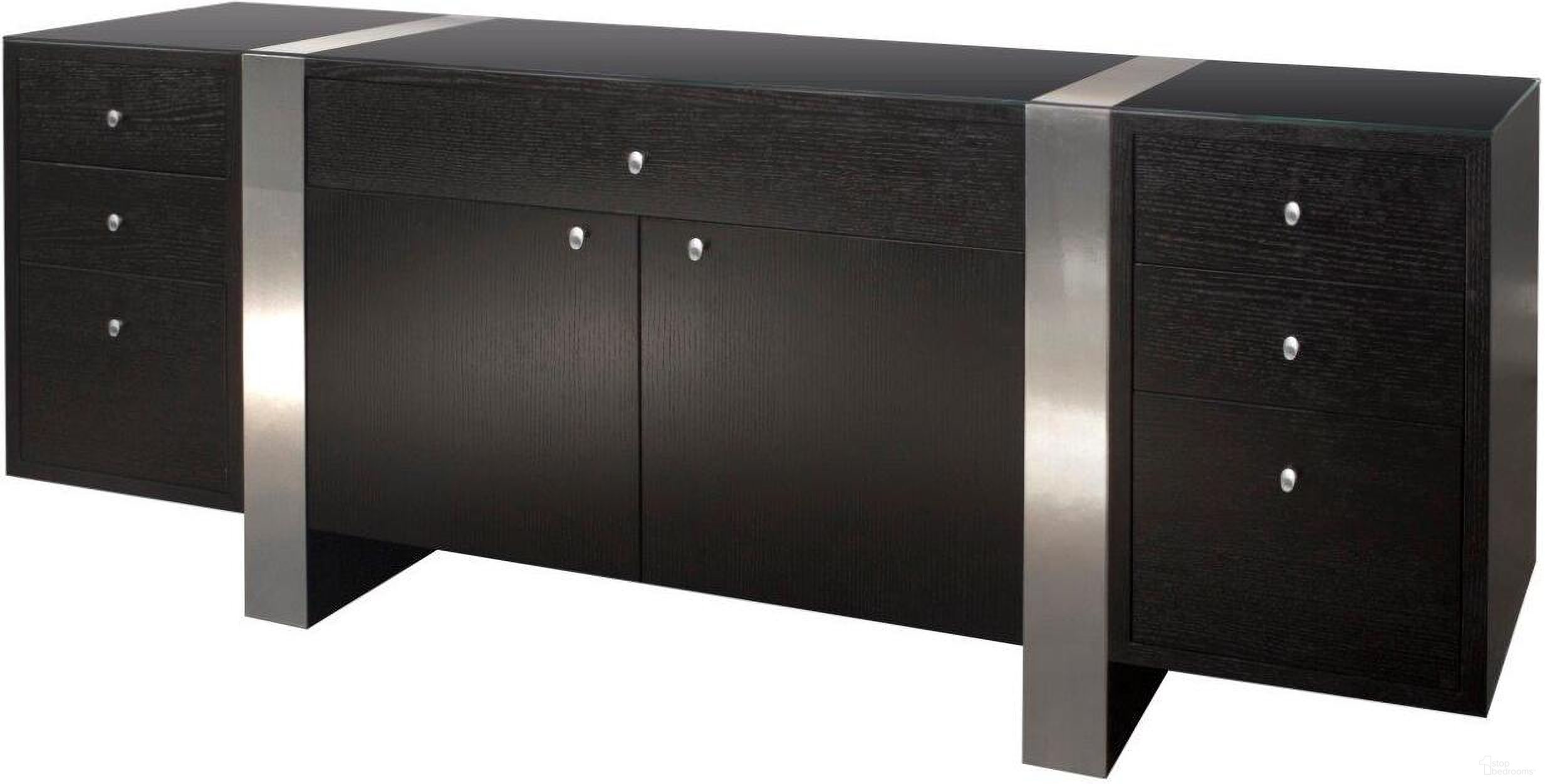 The appearance of Nero Wenge Credenza designed by Sharelle Furnishings in the modern / contemporary interior design. This wenge piece of furniture was selected by 1StopBedrooms from Nero Collection to add a touch of cosiness and style into your home. Sku: NERO-W-CREDENZA.