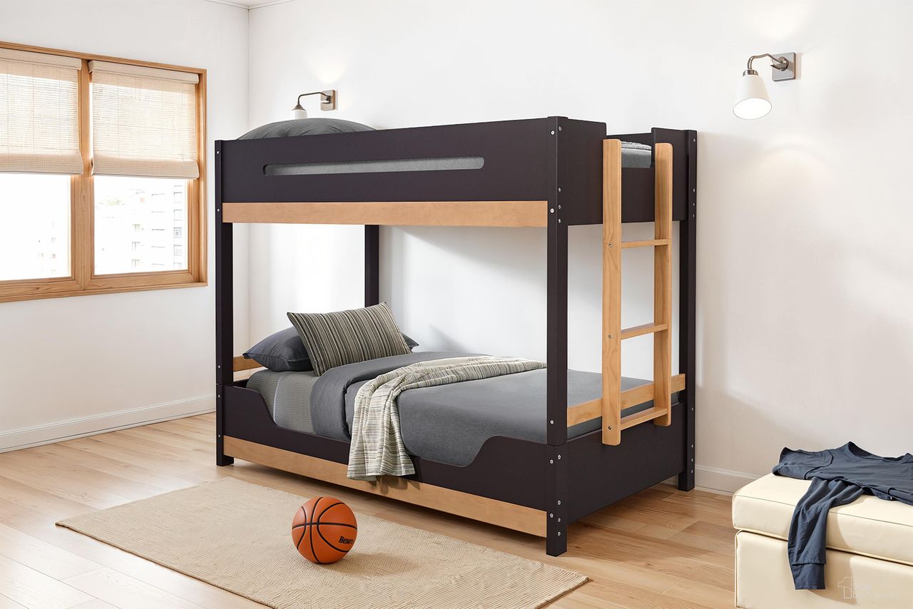 The appearance of Nestor Twin/Twin Bunk Bed with 6 Inch Mattress In Purple Mauve and Natural designed by Furniture of America in the modern / contemporary interior design. This purple mauve and natural piece of furniture was selected by 1StopBedrooms from Nestor Collection to add a touch of cosiness and style into your home. Sku: FM-BK201BK-T-1;FM-BK201BK-T-2;FM-BK201BK-T-3;DM510-T;DM510-T. Bed Type: Bunk Bed. Bed Size: Twin Over Twin. Material: Pine Wood.