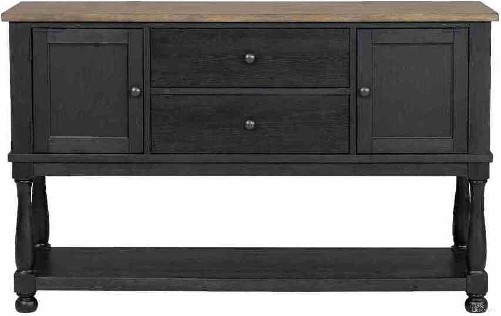 The appearance of Neue Mills Server In Black designed by Furniture of America in the modern / contemporary interior design. This black piece of furniture was selected by 1StopBedrooms from Neue Mills Collection to add a touch of cosiness and style into your home. Sku: FM39009BK-SV. Material: Rubberwood.