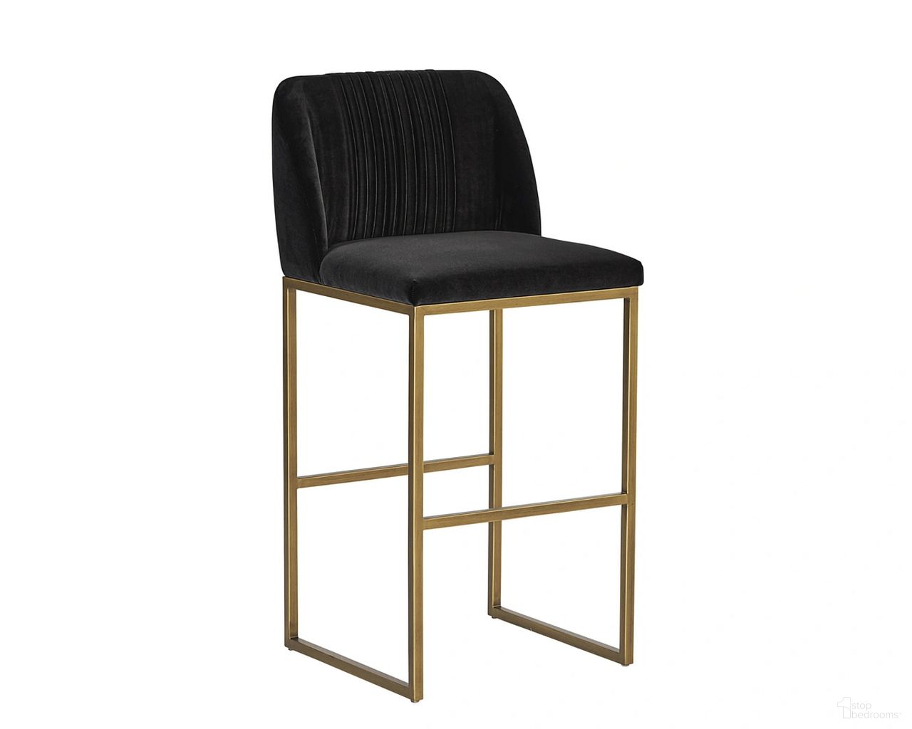 Nevin Barstool In Shadow Grey