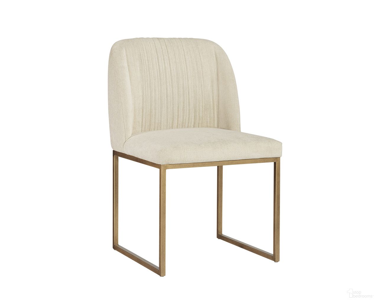 Nevin Dining Chair Set of 2 In Polo Club Muslin