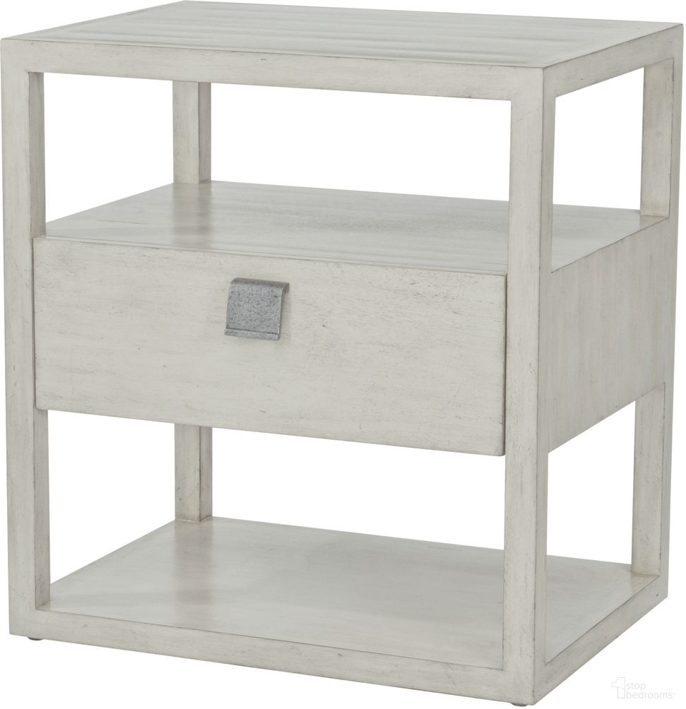 The appearance of New Haven 1 Drawer Nightstand In Peninsula designed by Century Furniture in the modern / contemporary interior design. This peninsula piece of furniture was selected by 1StopBedrooms from Curate Collection to add a touch of cosiness and style into your home. Sku: CT4017-PN. Material: Mahogany.