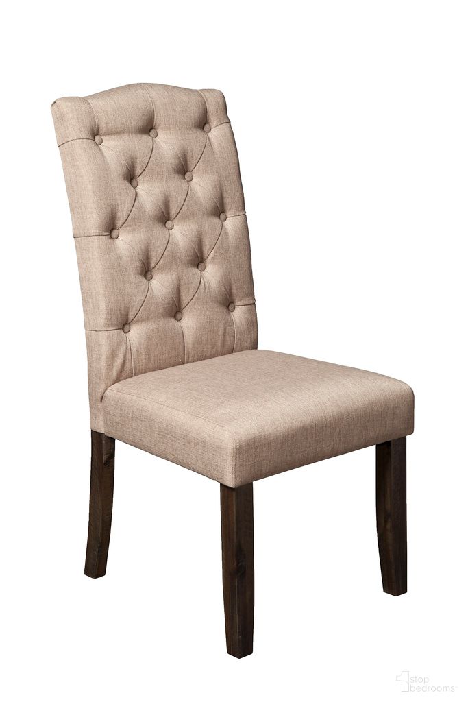 The appearance of Newberry Button Tufted Parson Chairs Set of 2 In Salvaged Grey designed by Alpine in the country / farmhouse interior design. This salvaged grey piece of furniture was selected by 1StopBedrooms from Newberry Collection to add a touch of cosiness and style into your home. Sku: 1468-23. Material: Acacia. Chair Type: Side Chair.