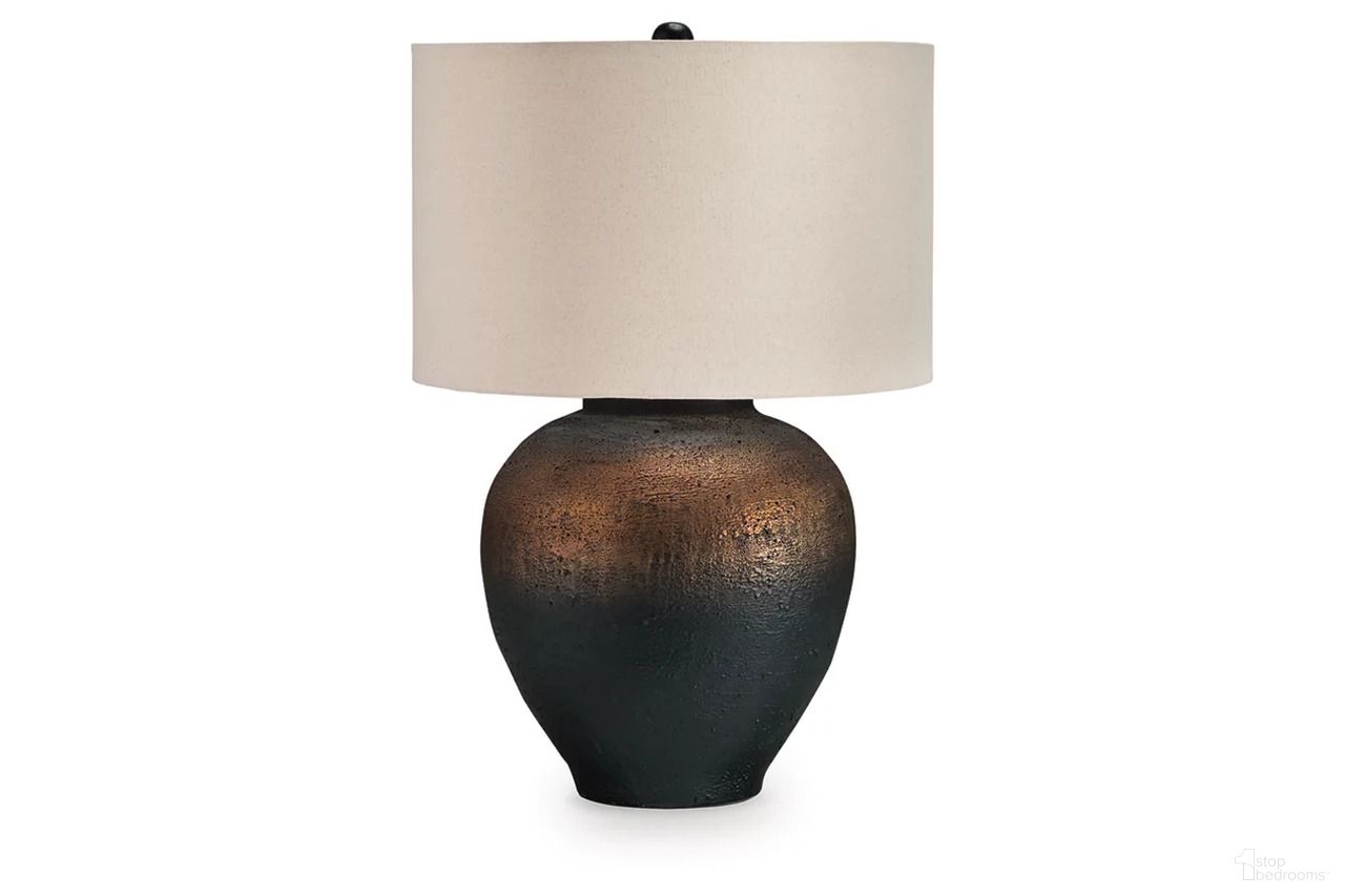 Newgerhard Table Lamp In Brown and Black