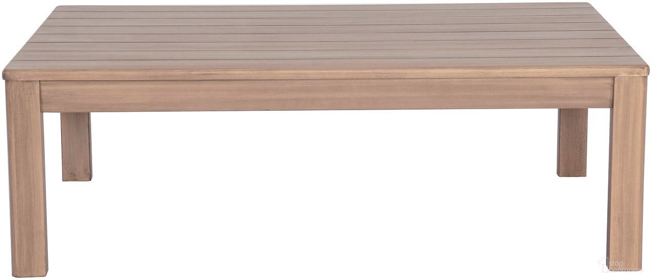 The appearance of Newport Acacia Wood Outdoor Patio Coffee Table In Natural designed by Meridian in the modern / contemporary interior design. This natural piece of furniture  was selected by 1StopBedrooms from Newport Collection to add a touch of cosiness and style into your home. Sku: 396-CT. Material: Acacia Wood.