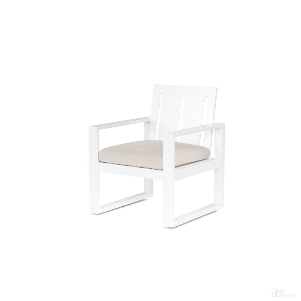 The appearance of Newport Dining Chair in Canvas Natural designed by Sunset West in the modern / contemporary interior design. This canvas natural piece of furniture was selected by 1StopBedrooms from Newport Collection to add a touch of cosiness and style into your home. Sku: SW4801-1-5404. Material: Aluminum.