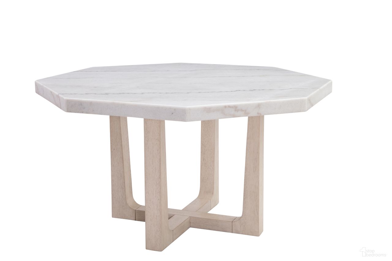 Newport Round Dining Table In Sun Bleached Ash