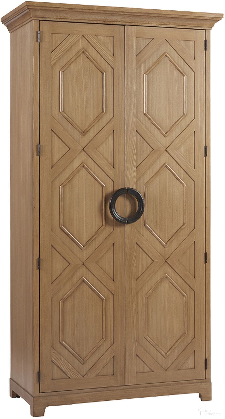 The appearance of Newport Pacific Coast Cabinet In Sandstone designed by Barclay Butera in the transitional interior design. This sandstone piece of furniture was selected by 1StopBedrooms from Newport Collection to add a touch of cosiness and style into your home. Sku: 920-975. Material: Wood.