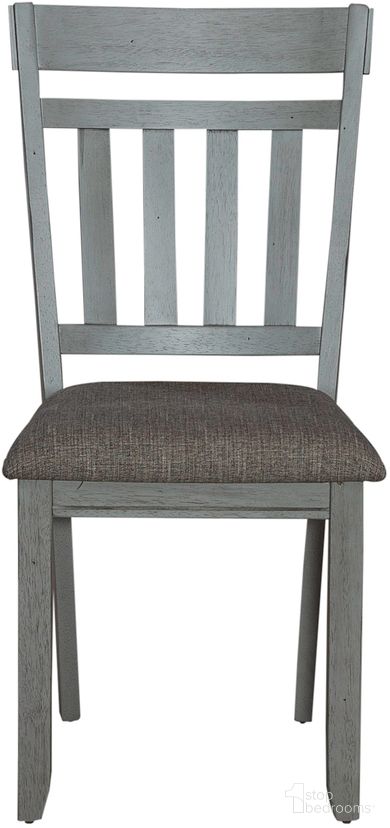 The appearance of Newport Splat Back Side Chair Set Of 2 designed by Liberty in the transitional interior design. This grey piece of furniture  was selected by 1StopBedrooms from Newport Collection to add a touch of cosiness and style into your home. Sku: 131-C6501S. Material: Rubberwood. Chair Type: Side Chair.
