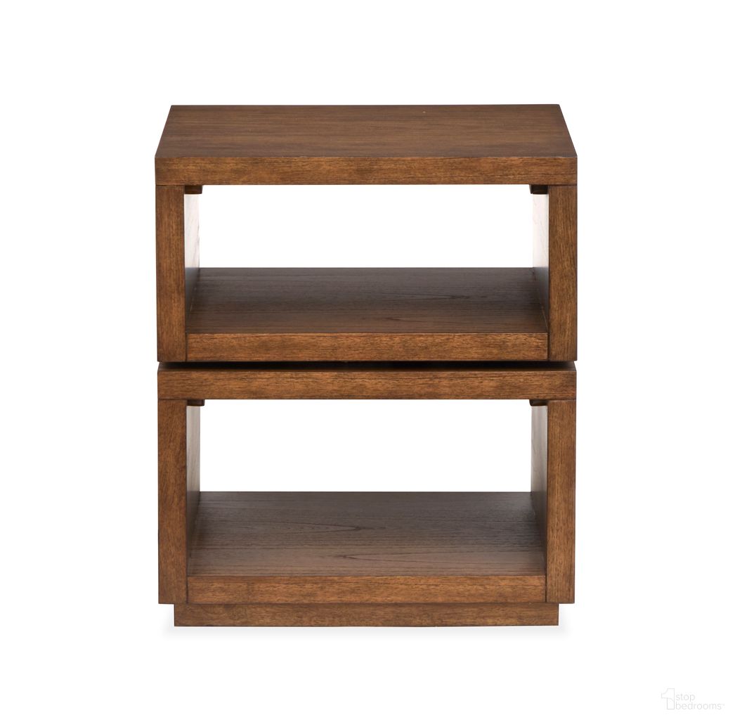 Newton Square End Table In Cinnamon