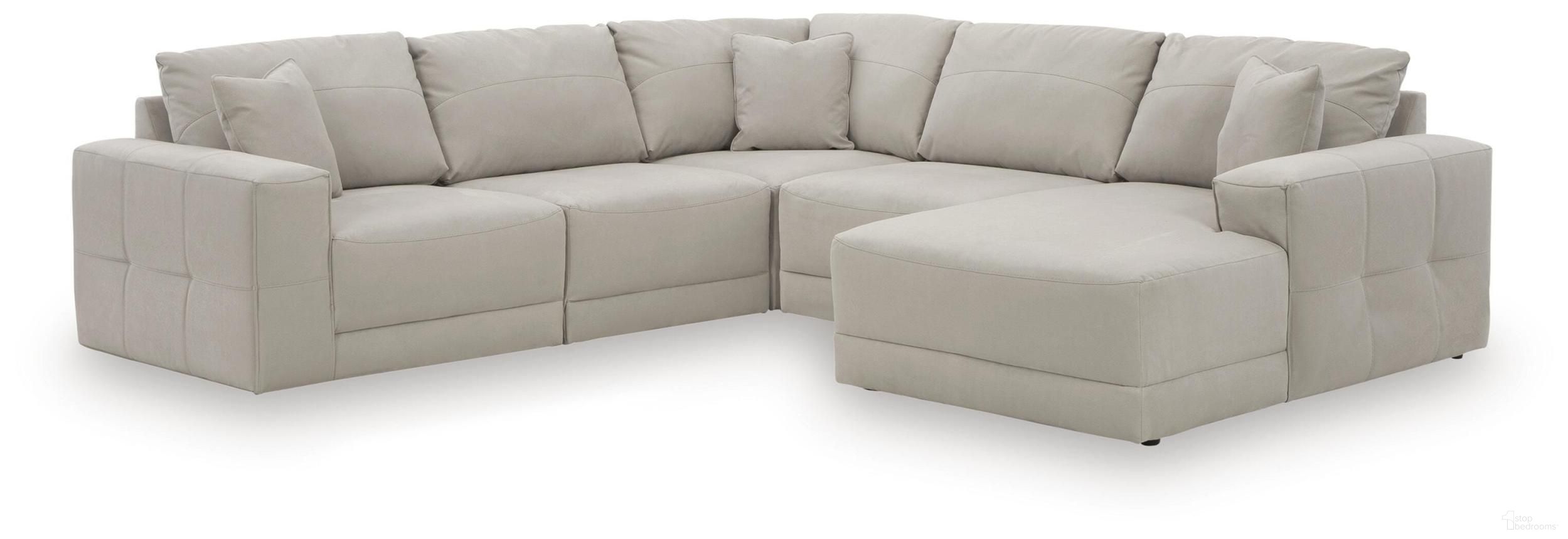 Next-Gen Gaucho 5-Piece Sectional with Chaise In Gray
