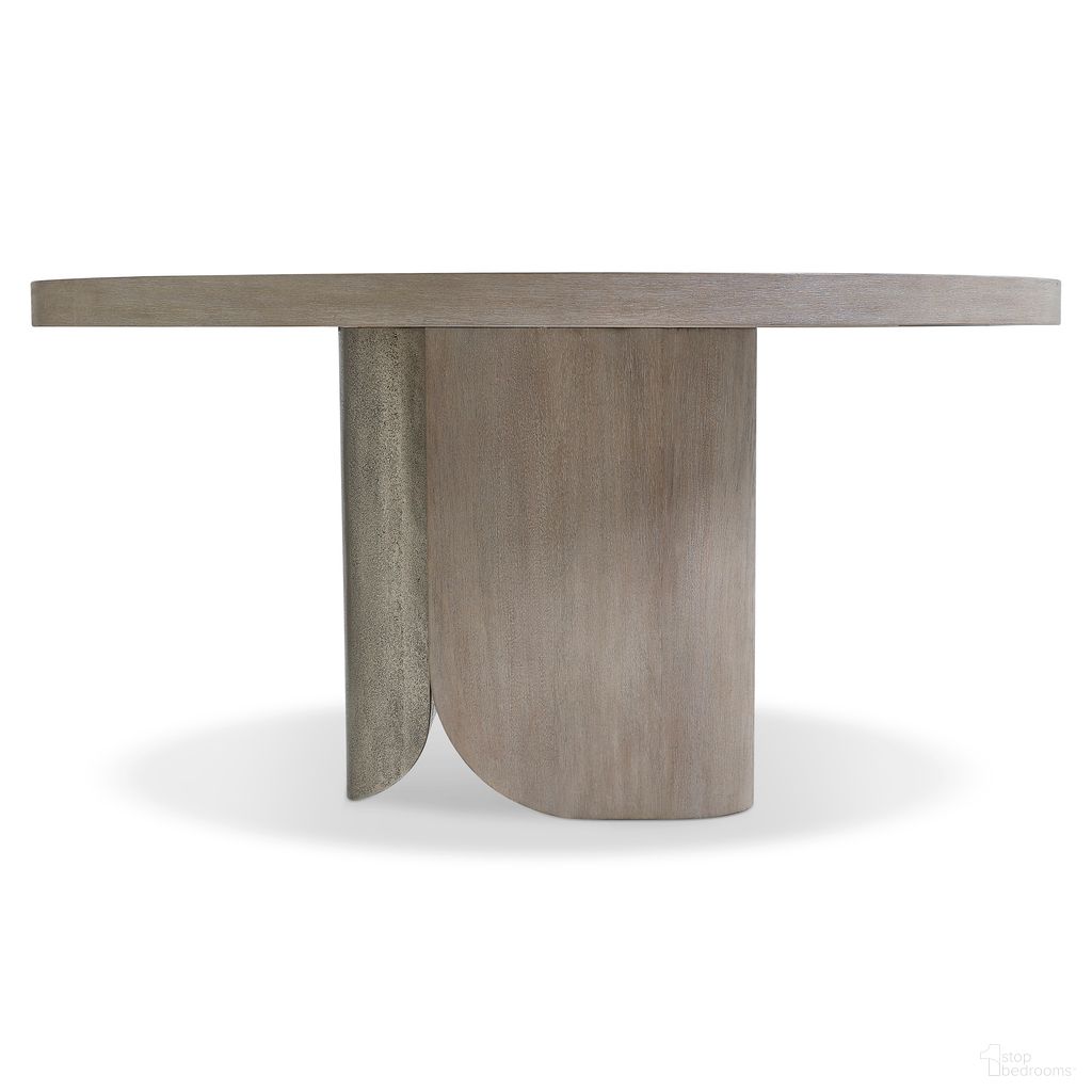 The appearance of Nexus Dining Table In Brown designed by Bernhardt in the modern / contemporary interior design. This brown piece of furniture  was selected by 1StopBedrooms from Nexus Collection to add a touch of cosiness and style into your home. Sku: 347274;347275. Table Base Style: Pedestal. Table Top Shape: Round. Material: Wood. Size: 60".