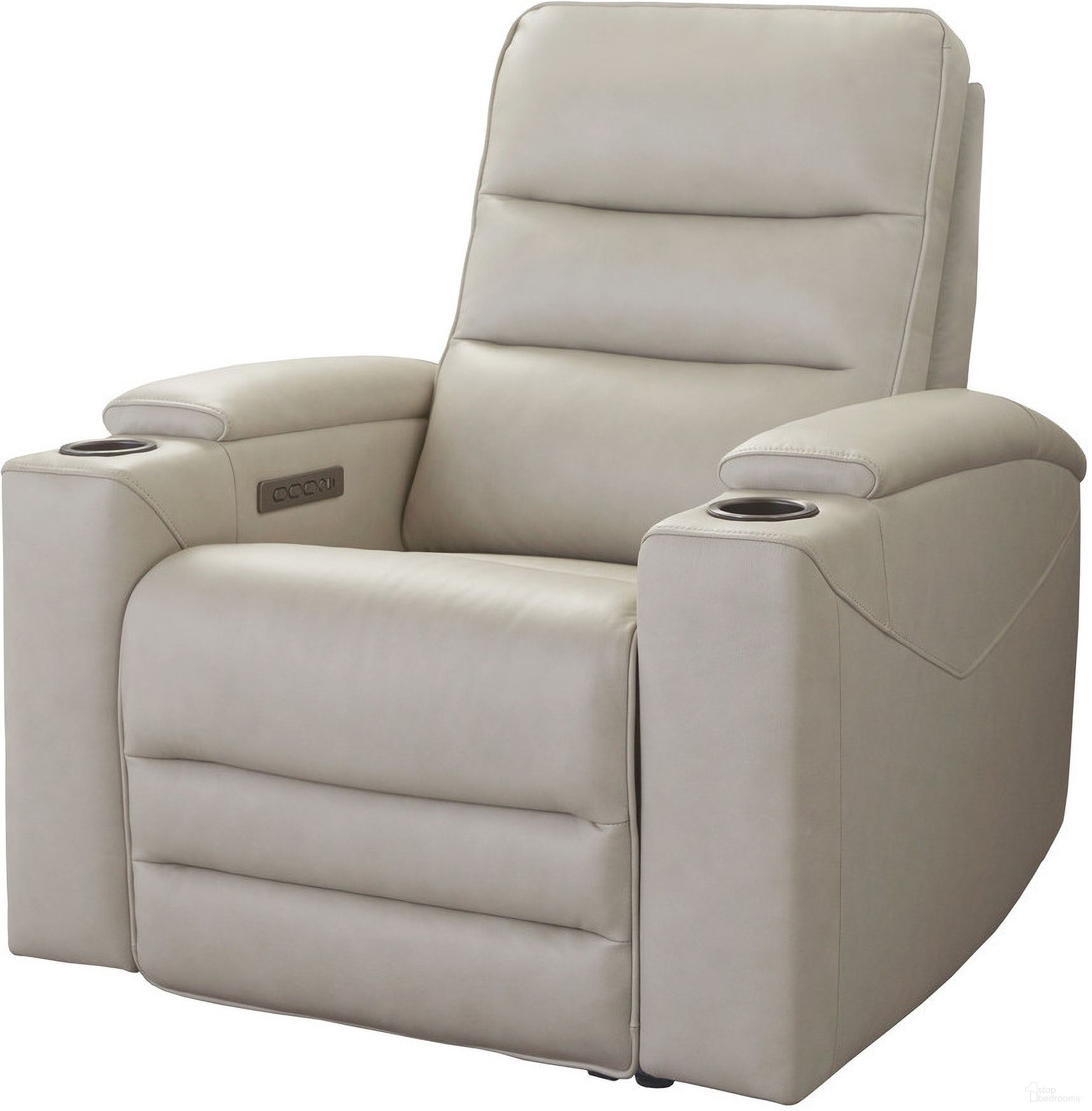 The appearance of Nexus Power Zero Gravity Recliner P3 In Stone designed by Parker House in the traditional interior design. This stone piece of furniture was selected by 1StopBedrooms from Nexus Collection to add a touch of cosiness and style into your home. Sku: MNEX#812PHLZ-STNE. Material: Top Grain Leather.