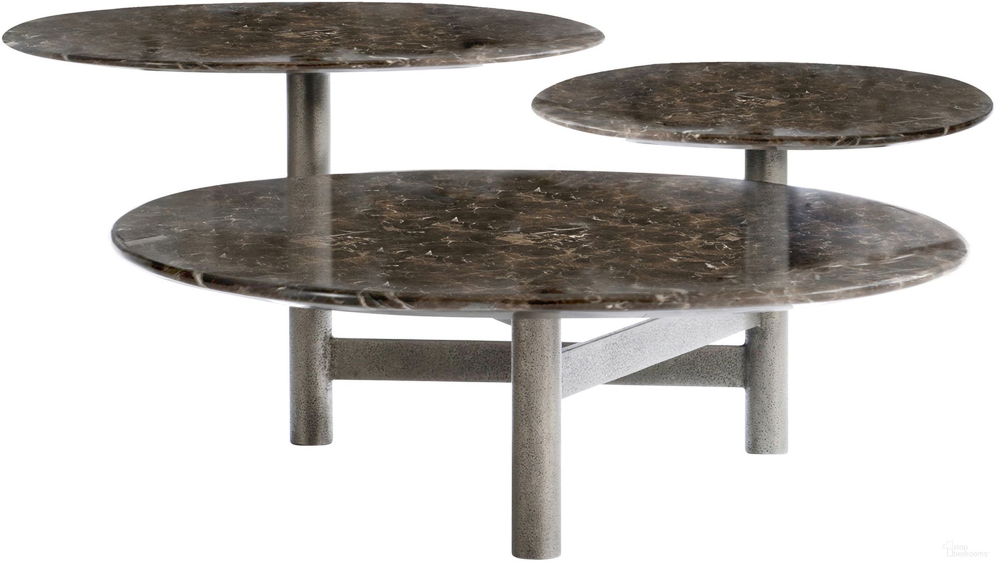 The appearance of Nez Cocktail Table designed by Bernhardt in the modern / contemporary interior design. This graphite piece of furniture was selected by 1StopBedrooms from Nez Collection to add a touch of cosiness and style into your home. Sku: 321026. Material: Stone.