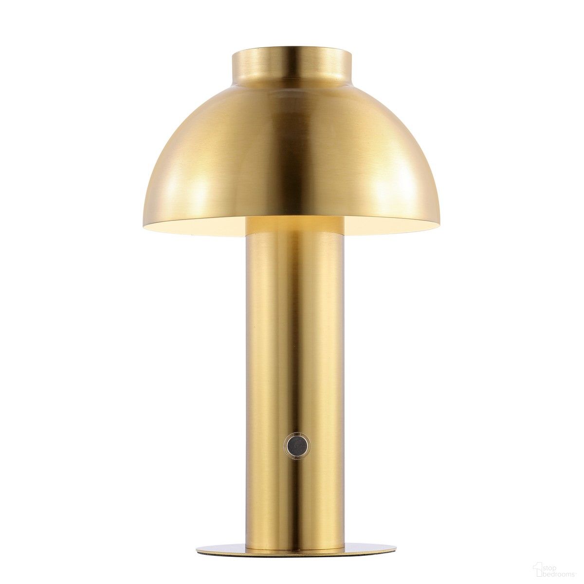 Niara 11.5 Inch Brass Iron Rechargeable Led Table Lamp