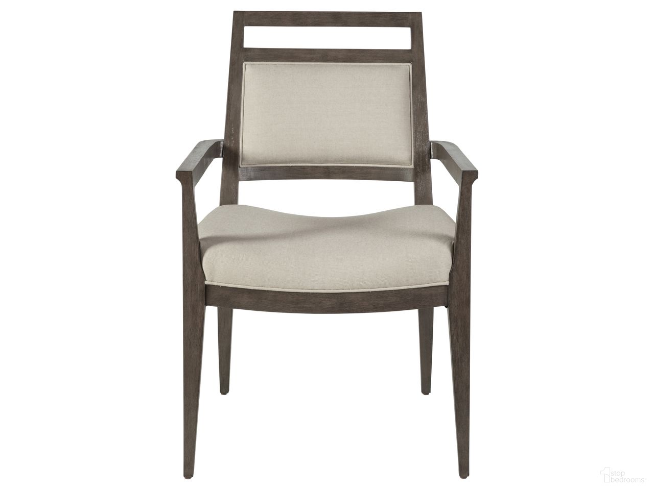 Nico Upholstered Arm Chair In Antico