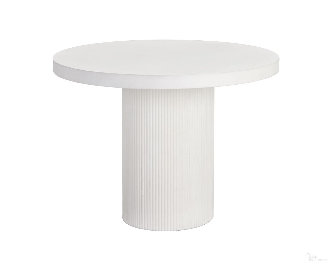 Nicolette 40 Inch Nicolette Bistro Table In White