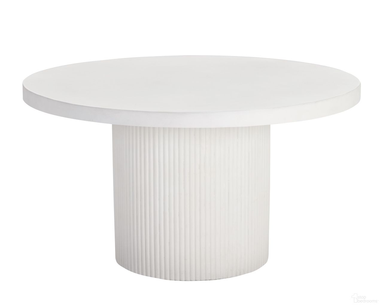 Nicolette 55 Inch Nicolette Dining Table In White