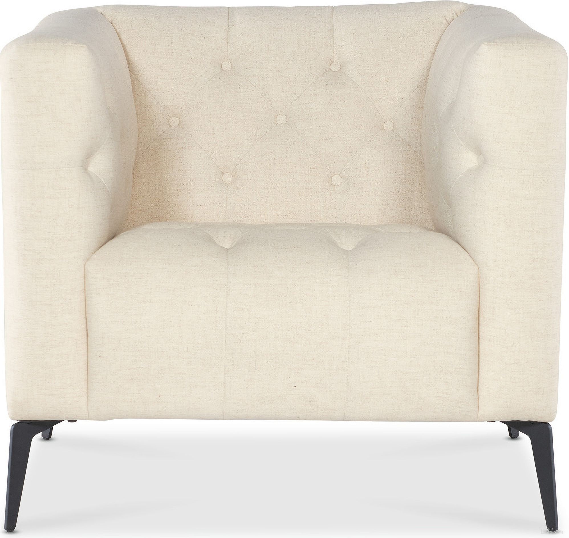 The appearance of Nicolla Stationary Chair In Beige designed by Hooker in the traditional interior design. This beige piece of furniture  was selected by 1StopBedrooms from SS Collection to add a touch of cosiness and style into your home. Sku: SS637-01-411. Material: Fabric.