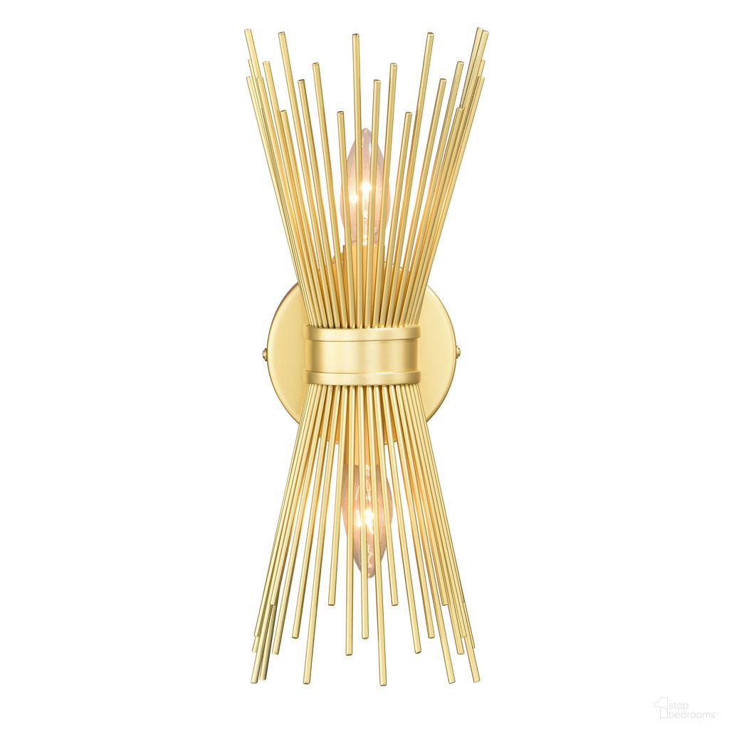 The appearance of Nikko 6.5 Inch Wall Light In Gold designed by Vaxcel in the transitional interior design. This gold piece of furniture was selected by 1StopBedrooms from Nikko Collection to add a touch of cosiness and style into your home. Sku: W0337. Material: Steel.