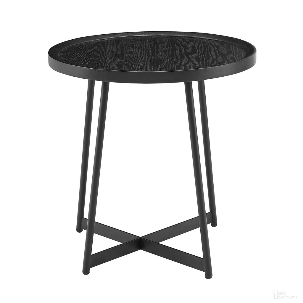 The appearance of Niklaus 22 Inch Round Side Table In Black designed by Euro Style in the modern / contemporary interior design. This black piece of furniture was selected by 1StopBedrooms from Niklaus Collection to add a touch of cosiness and style into your home. Sku: 90276BLK. Material: MDF.