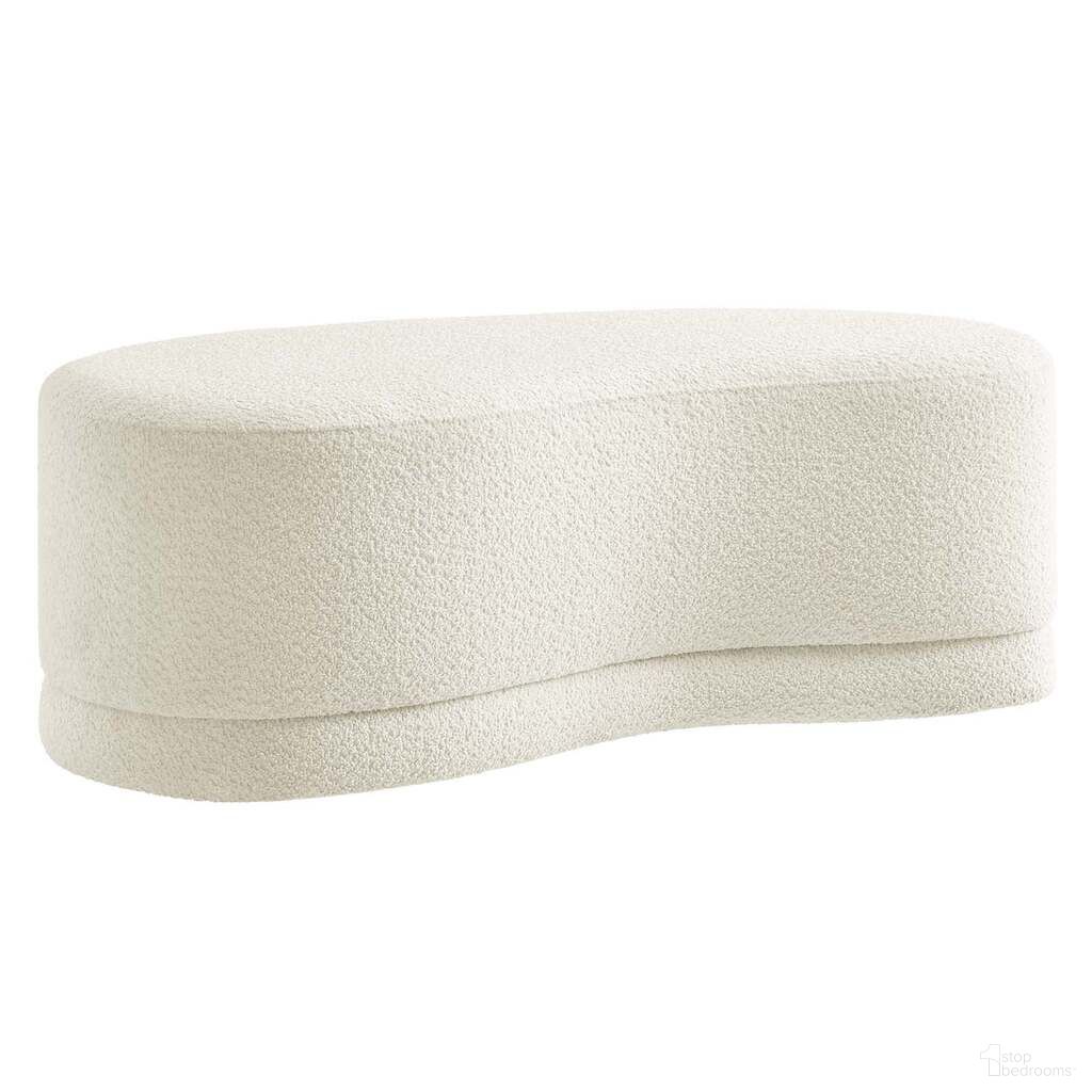 The appearance of Nimbus 48 Inch Upholstered Ottoman Bench In Cream designed by Modway in the modern / contemporary interior design. This cream piece of furniture was selected by 1StopBedrooms from Nimbus Collection to add a touch of cosiness and style into your home. Sku: EEI-6816-CRE. Material: Plywood.