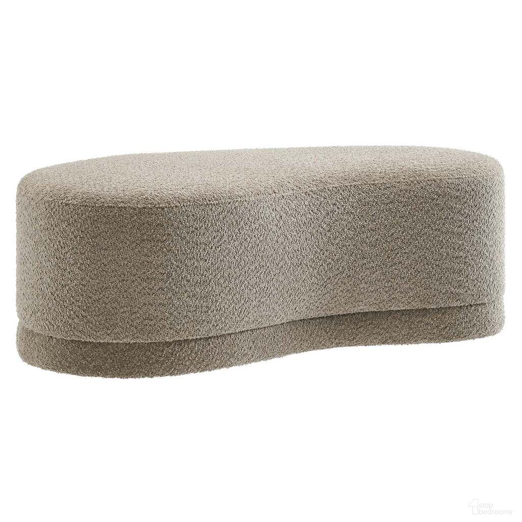 The appearance of Nimbus 48 Inch Upholstered Ottoman Bench In Oat designed by Modway in the modern / contemporary interior design. This oat piece of furniture  was selected by 1StopBedrooms from Nimbus Collection to add a touch of cosiness and style into your home. Sku: EEI-6816-OAT. Material: Plywood.