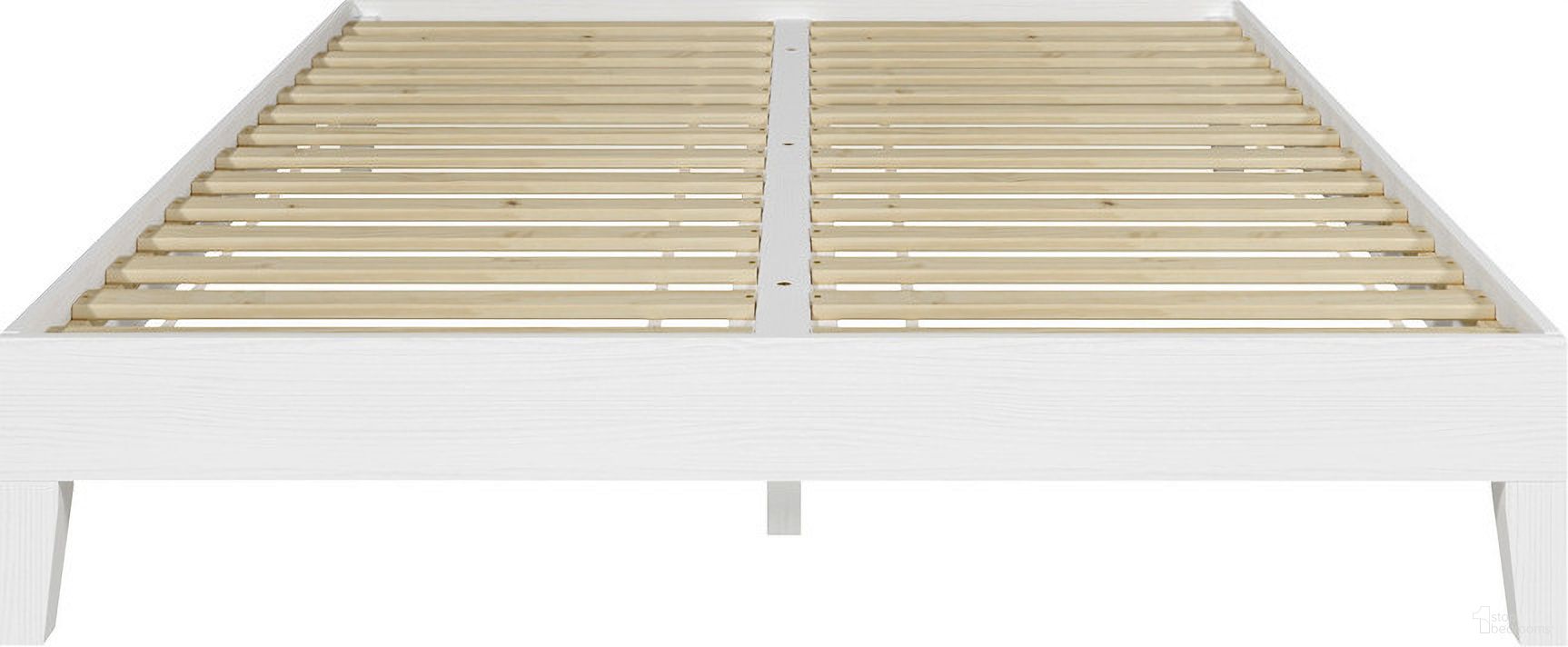 The appearance of Nix Queen Platform Bed In White designed by Steve Silver in the modern / contemporary interior design. This white piece of furniture was selected by 1StopBedrooms from Nix Collection to add a touch of cosiness and style into your home. Sku: NIX900QPBW. Bed Type: Platform Bed. Bed Size: Queen. Material: Solid Pine.